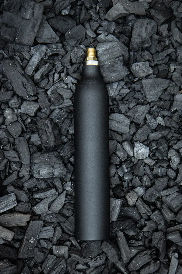 ∆P cartridge on charcoal
